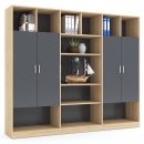 Tủ Tài Liệu Gỗ Giám Đốc Giá Rẻ HCM - THS207