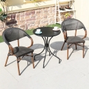 Bàn Cafe Tròn Nhôm Đúc Nhập Khẩu - SV33
