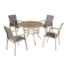 Bàn Tròn Cafe Sân Vườn Ngoài Trời 1m - SV61