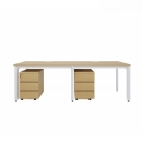 Cụm Bàn Làm Việc Gỗ  MDF Làm Việc 2 Người - BC10