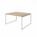 Cụm Bàn Làm Việc 2 Người Chân Sắt - BC7