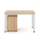 Bàn Làm Việc Chân Oval 1m2 - BLV41