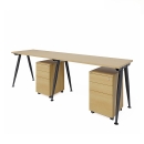 Bàn Cụm Làm Việc 2 Người Chân Côn Cao Cấp - BC3