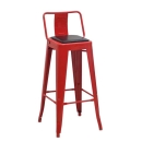 Ghế Bar ToLix Sắt Có Tựa Lưng - QB7