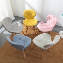 Ghế Cafe Tiếp Khách Eames Nệm Tam Giác - CF8