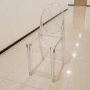 Ghế CaFe Tiếp Khách Nhựa Trong Suốt Không Tay - CF31