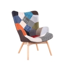 Ghế Thư Giản Eames Bành Thổ Cẩm - GTG02