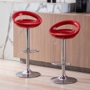 Ghế Bar Nhựa ABS Lưng Hở Nâng Hạ - QB18