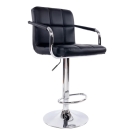 Ghế Bar Bọc Da Lưng Vuông Có Tay - QB19