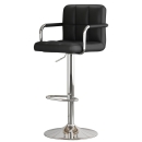 Ghế Bar Bọc Da Lưng Vuông Có Tay - QB19