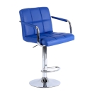 Ghế Bar Bọc Da Lưng Vuông Có Tay - QB19