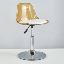 Ghế Cafe Eames Trong Suốt Mâm Nâng Hạ - CF59