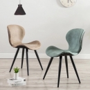 Ghế Ăn PITA  Bọc Nệm Chân Sắt Tĩnh Điện - GA25