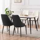 Ghế Ăn SUNNY Lưng Xương Cá Chân Sắt - GA39