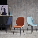 Ghế Ăn NORDIC Chân Sắt Đen - GA41