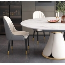 Bàn Ăn Gia Đình Tròn Xoay 2 Mặt Hiện Đại - BA18