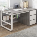 Bàn Làm Việc Hộc IKEA Chân Sắt - BLV48