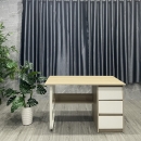 Bàn Làm Việc Hộc IKEA Chân Sắt - BLV48