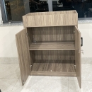 Tủ Tài Liệu Gỗ Để Cây Trang Trí Dạng Lửng - THS222