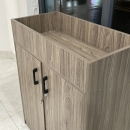 Tủ Tài Liệu Gỗ Để Cây Trang Trí Dạng Lửng - THS222