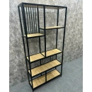 Tủ Tài Liệu Gỗ Kệ Trang Trí Khung Thép - THS223