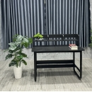 Bàn Làm Việc Chân Sắt Có Kệ Sách - BLV6