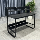 Bàn Làm Việc Chân Sắt Có Kệ Sách - BLV6