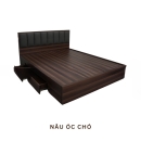 Giường Ngủ Gỗ MDF Có Hộc Kéo Chứa Đồ Tiện Lợi - GN19