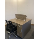 Cụm Bàn Làm Việc Gỗ MDF 2 Người - BC2