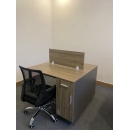 Cụm Bàn Làm Việc Gỗ MDF 2 Người - BC2
