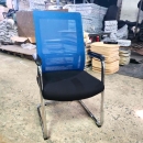 Ghế Phòng Họp Quỳ Nhún Lưng Xanh Dương - GQ5