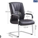 Ghế Văn Phòng Chân Quỳ Bọc Da Cao Cấp - GQ12