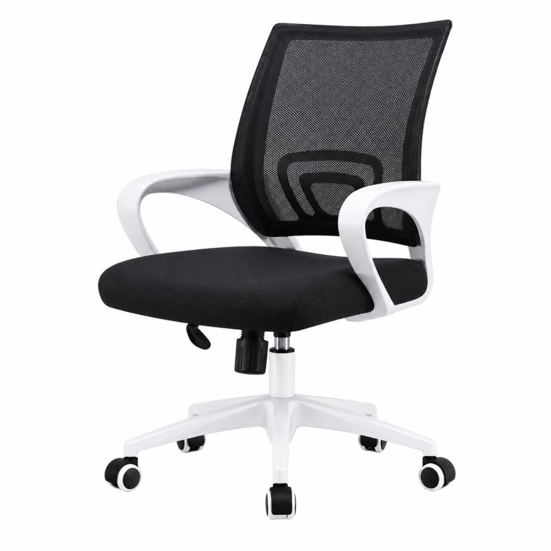 Ghế Xoay Văn Phòng Nâng Hạ Gật Gù Khung Trắng - GX20