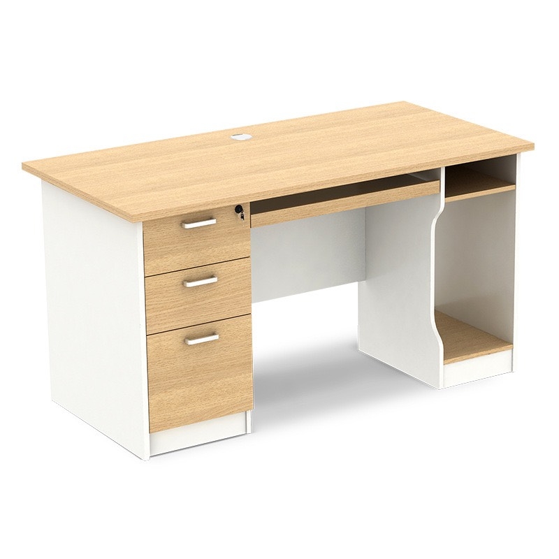 Bàn Làm Việc Gỗ Có Hộc Tủ 3 Ngăn - BG36
