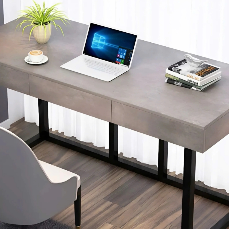 Bàn Làm Việc Chân Sắt Thiết Kế Hiện Đại - BLV133