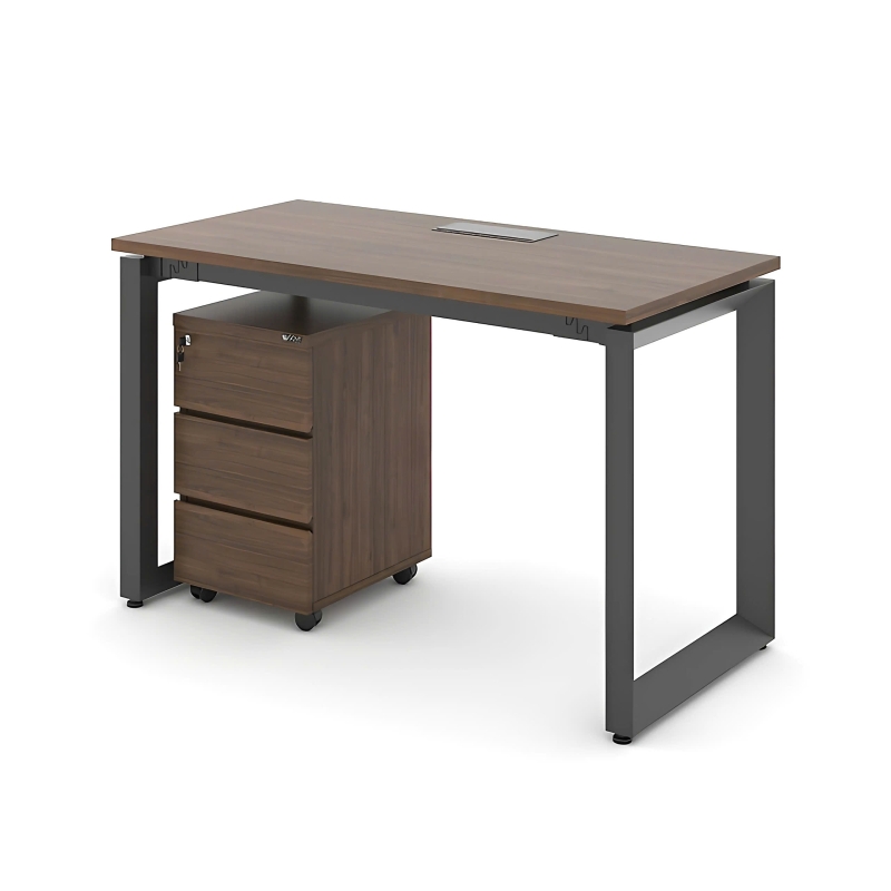 Bàn Làm Việc Chân Sắt U Tam Giác - BLV32