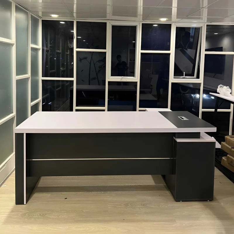 Bàn Giám Đốc Chữ  L Tiện Ích 2m - BGĐ63
