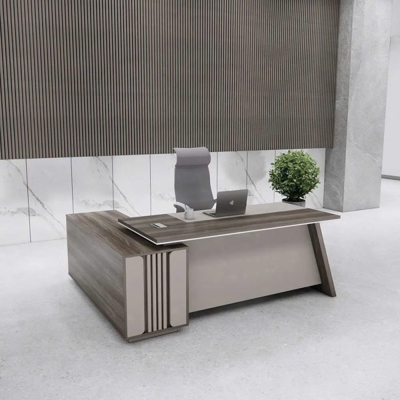 Bàn Giám Đốc Góc L Hiện Đại Sang Trọng - BGD114