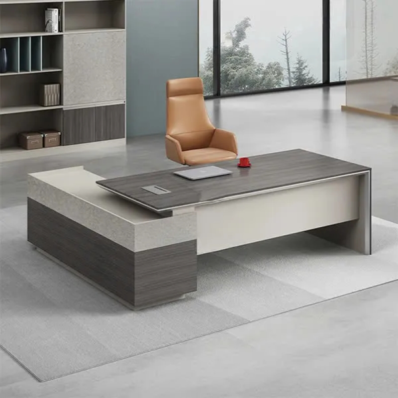 Bàn Giám Đốc Kiểu L Sang Trọng & Tinh Tế - BGD112