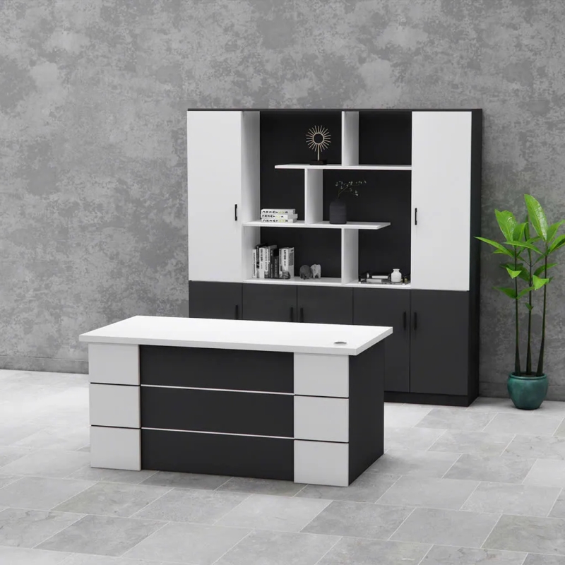 Bàn Giám Đốc Thiết Kế Đơn Giản Và Thanh Lịch - BGĐ124