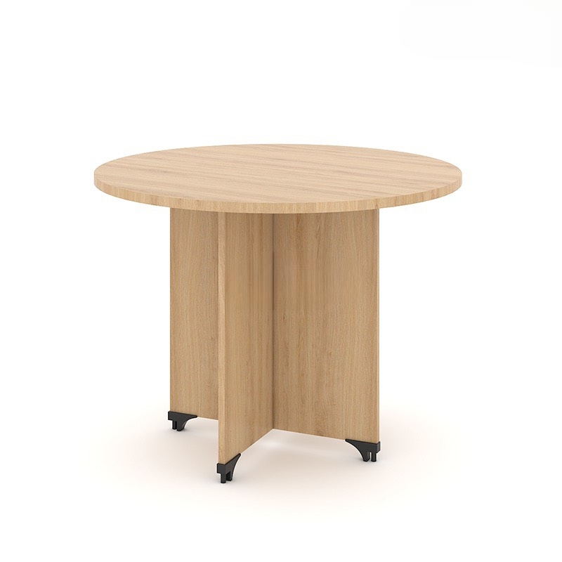 Bàn Văn Phòng Tròn Gỗ MDF - BG19