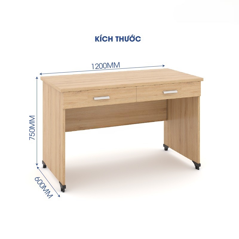 Bàn Làm Việc Gỗ Không Hộc - BG20