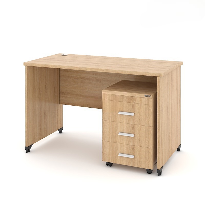 Bàn Làm Việc Gỗ Yếm Che Lửng  - BG6