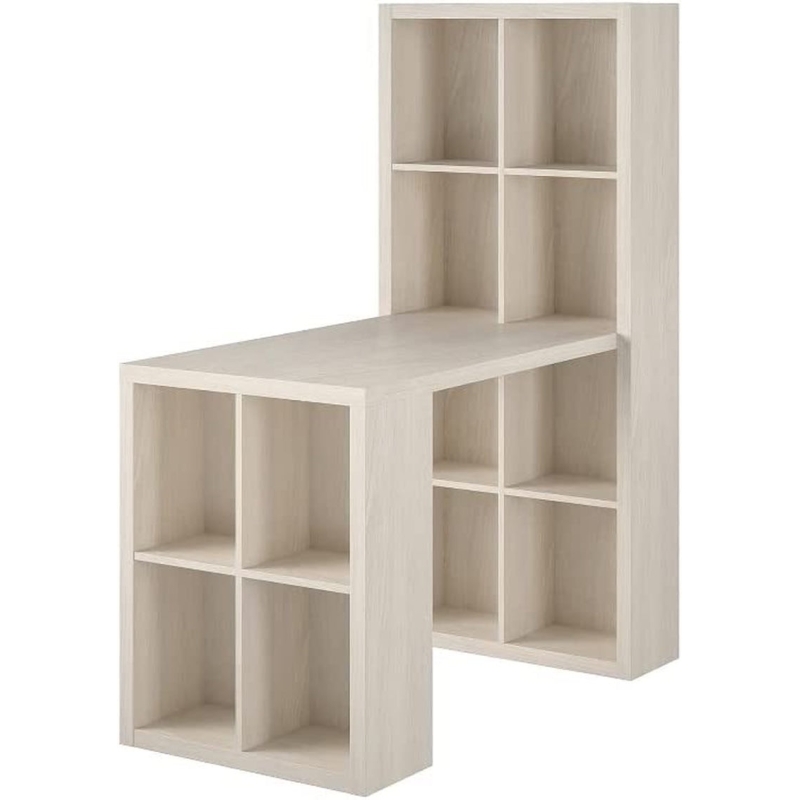 Bàn Làm Việc Liền Kệ Gỗ 12 Ngăn - BG53