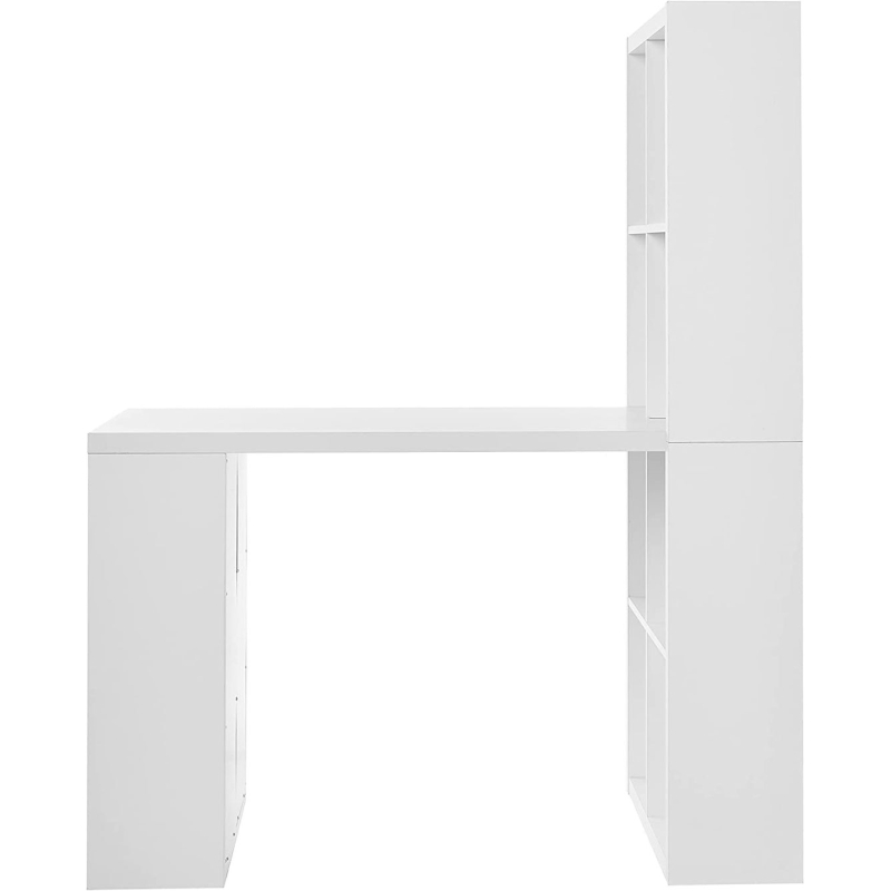 Bàn Làm Việc Liền Kệ Gỗ 12 Ngăn - BG53