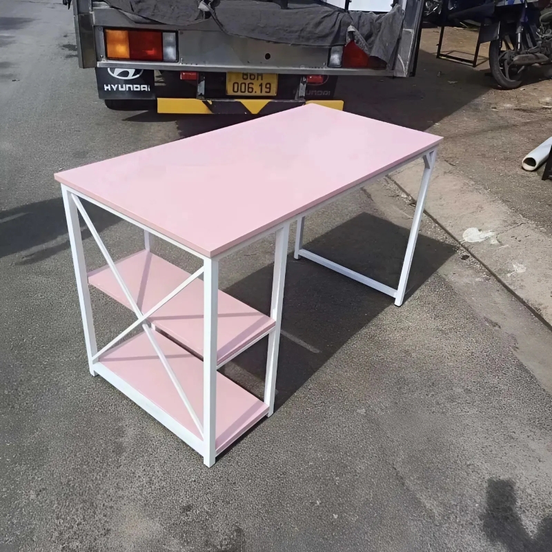 Bàn Làm Việc 2 Kệ Sách - BLV29