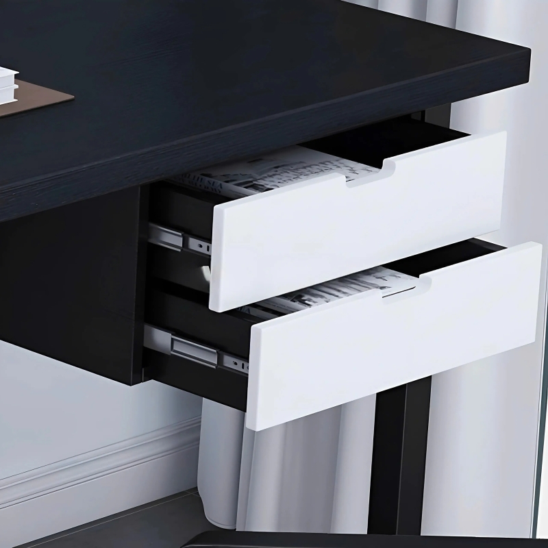 Bàn Làm Việc Chân Sắt Dáng Chữ U Cứng Cáp - BLV132