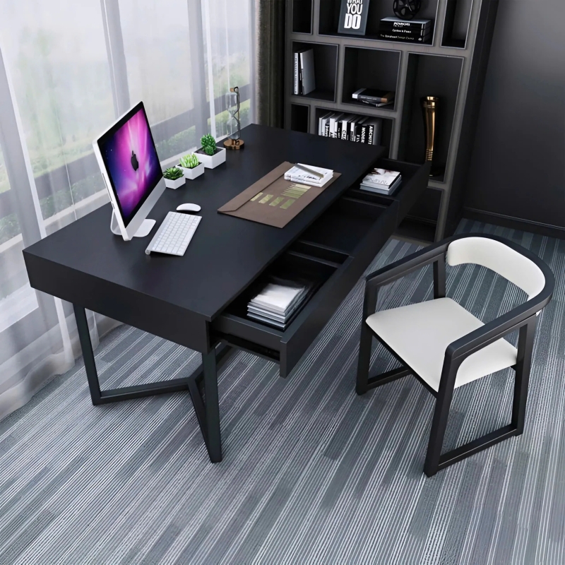 Bàn Làm Việc Sang Trọng Kèm Ngăn Kéo - BLV135
