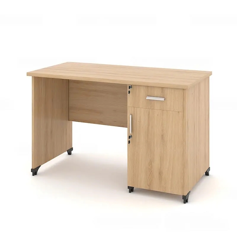 Bàn Làm Việc Gỗ Gọn Gàng Có Khóa - BG64