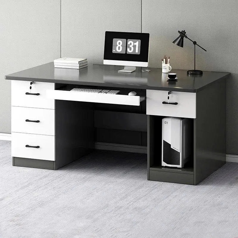 Bàn Làm Việc Gỗ Hai Hộc Tủ Cao Cấp Hiện Đại - BG87